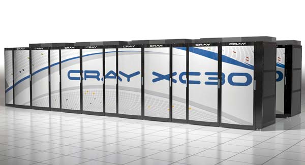 Cray XC30 — первый суперкомпьютер Cray на процессорах Intel Xeon