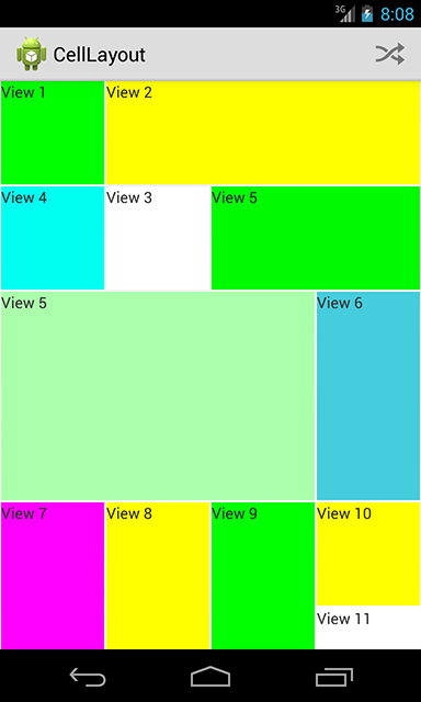 Custom layouts. Part 2. CellLayout