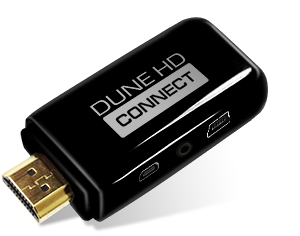 Dune HD Connect — самый маленький в мире проигрыватель видео Full HD