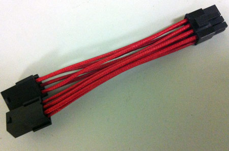 EVGA будет комплектовать некоторые 3D-карты кабелями-переходниками питания в оплетке