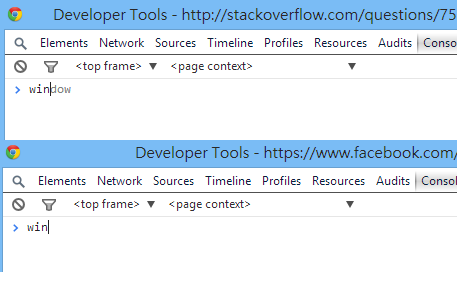 Facebook пытается блокировать консоль разработчика в браузере Chrome