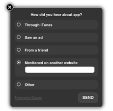 Glazum — простой и эффективный способ задавать in app вопросы в iOS приложениях
