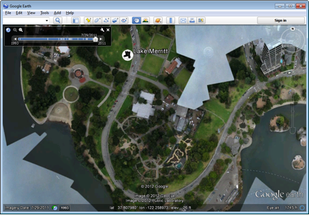 Google Earth добавляет снимки с воздушных шаров