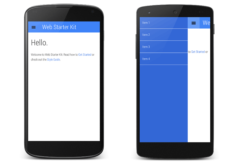Google Web Starter Kit: конструктор мобильных сайтов