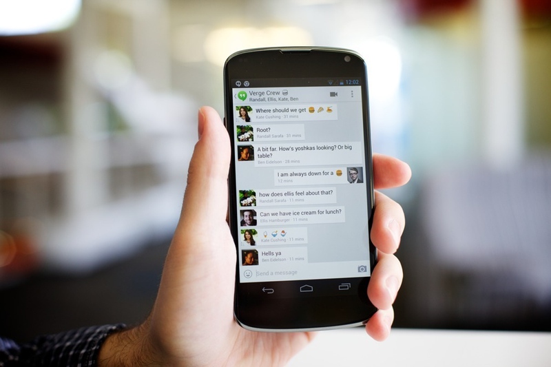 Google представил Hangouts: унифицированный мессенджер для Android, iOS, и Chrome