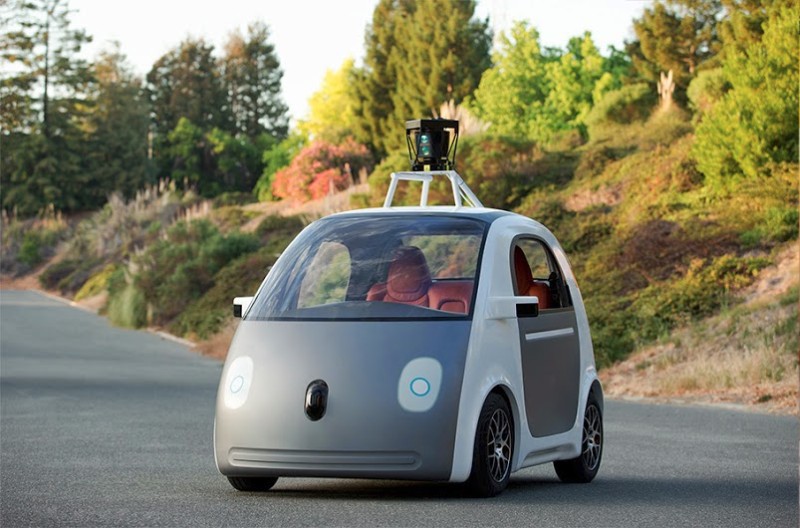 Google выпустил собственную модель робота автомобиля