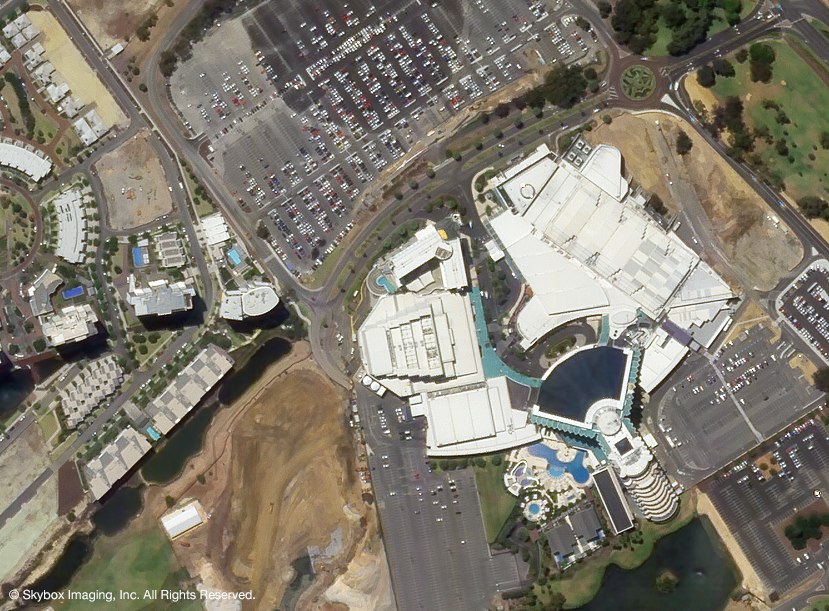 HD видео с частного спутника SkySat image