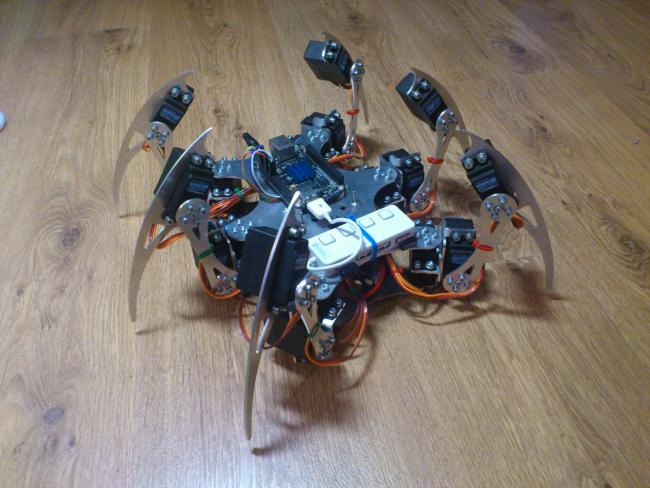 Hexapod робот под управлением ROS
