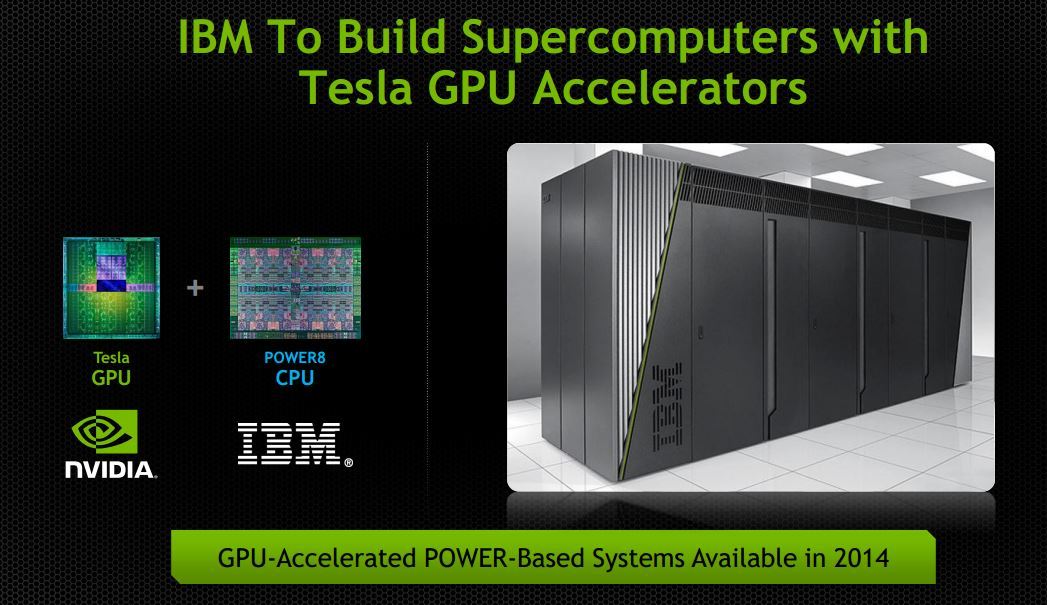 IBM и Nvidia разрабатывают суперкомпьютеры нового поколения