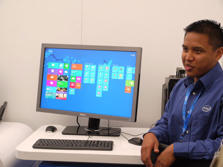 IDF 2012, день второй: Advances Technologies Zone, как использовать Windows 8 на обычных ПК
