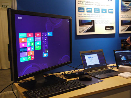 IDF 2012, выставка: Intel Experience Station, решения OCZ и DisplayLink