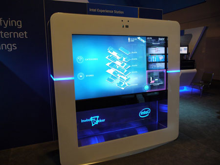 IDF 2012, выставка: Intel Experience Station, решения OCZ и DisplayLink 
