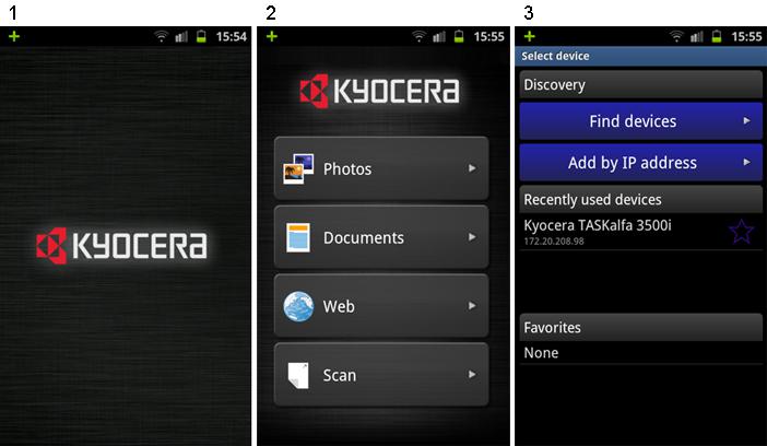 KYOCERA подружила МФУ со смартфонами Android