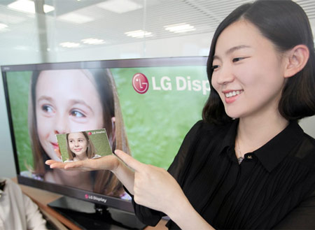 LG Display выпускает первый в мире пятидюймовый экран Full HD