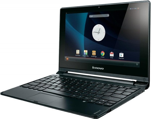 Ноутбук Lenovo IdeaPad A10 оснащен дисплеем размером 10,1 дюйма