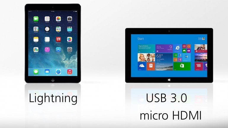 MS Surface vs iPad Air: на чем предпочтительнее писать мобильные приложения для корпоративного сегмента?