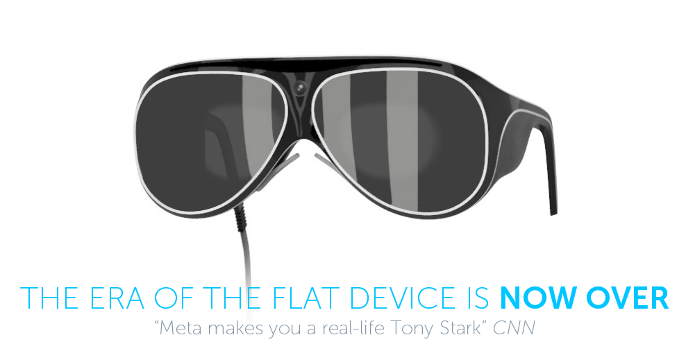 MetaPro — новые очки дополненной реальности