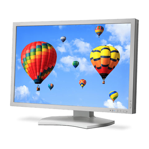 Покупатель может выбрать монитор NEC MultiSync PA302W белого или черного цвета