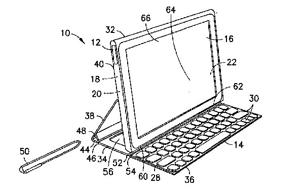 В заявке Nokia описано устройство из двух частей — экрана и клавиатуры
