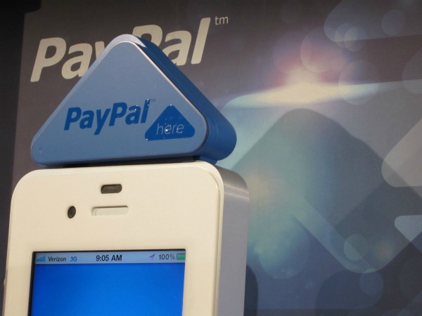 PayPal выпустил мобильный терминал PayPal Here