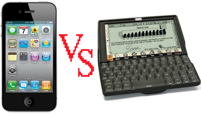 Psion 5mx vs iPhone 5 в повседневном использовании*