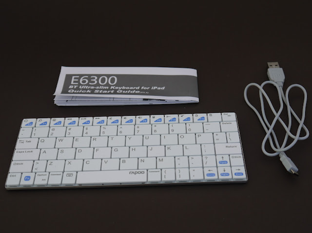 Rapoo E6300 — утонченная BT клавиатура