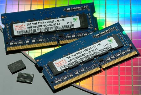 Микросхемы и модули памяти DDR4 производства Hynix