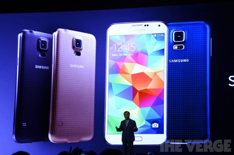 Samsung анонсировали Galaxy S5