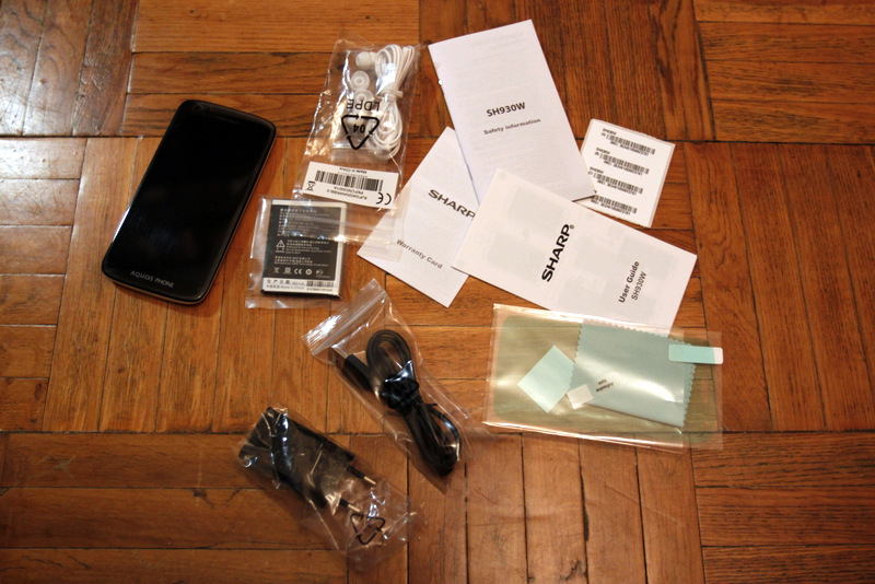 Sharp Aquos Phone SH930W — флагманский смартфон из Японии