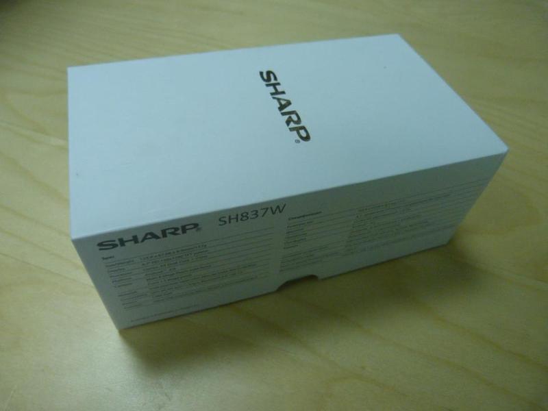 Sharp SH837W — средний смартфон в японской линейке