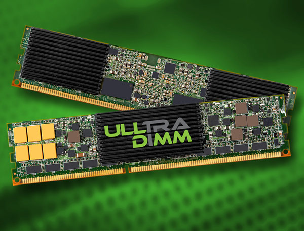 Подключение SSD ULLtraDIMM напрямую к контроллеру памяти, по словам Smart Storage Systems, обеспечивает минимальные задержки