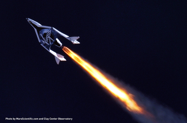 Virgin Galactic надеется использовать свои космические корабли для межконтинентальных перелетов