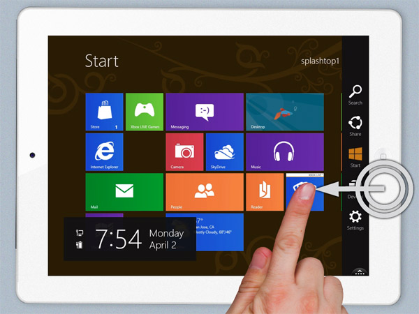 Windows 8 и приложение на iPad
