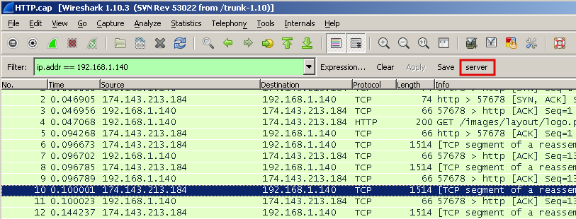 Wireshark — приручение акулы