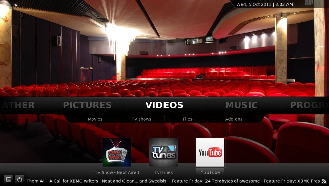 XBMC: домашний кинотеатр под Android