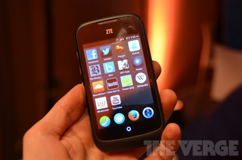 ZTE Open — первый официальный телефон на Firefox OS