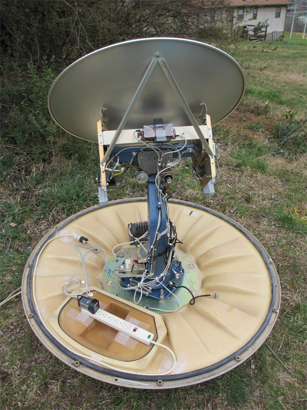 Автотрекинг низкоорбитальных спутников или Слушаем радиосигнал с МКС