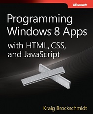 Бесплатная англоязычная книга «Programming Windows 8 Apps with HTML, CSS, and JavaScript»