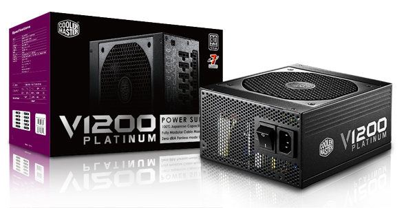 Блок питания Cooler Master V1200 Platinum (номер по каталогу — RSC00-AFBAG1-XX) соответствует спецификации ATX 12V V2.31