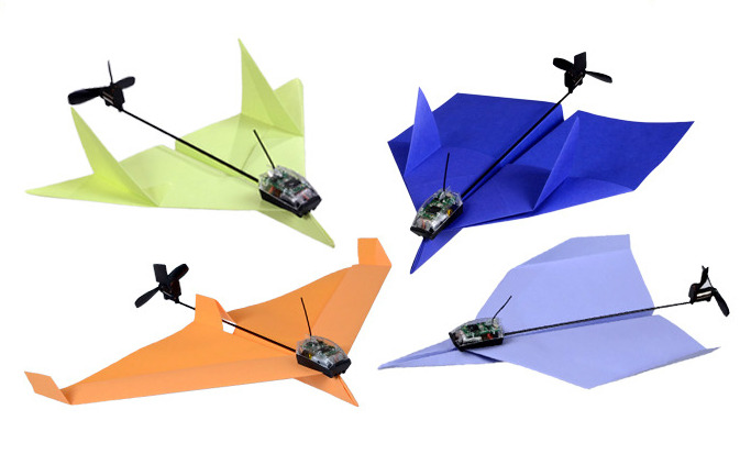 Бумажный самолётик PowerUp 3.0 — на стыке оригами и современных технологий