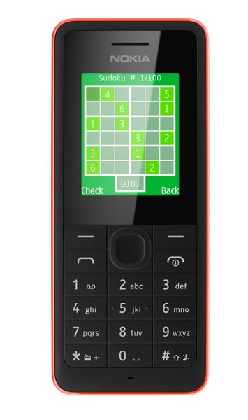 Бюджетные телефоны Nokia 106 и Nokia 107 Dual SIM