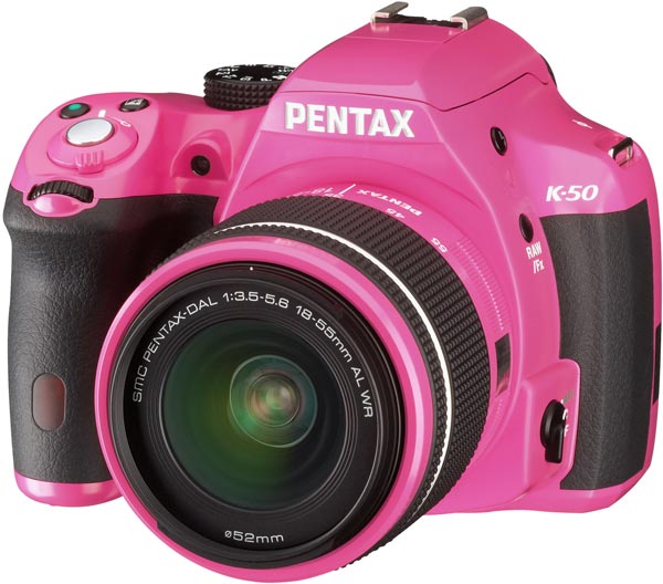 Стоимость камеры Pentax K-50 с объективом smc Pentax-DA L 18-55mm F3.5-5.6AL WR равна $780