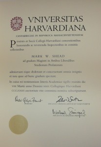 Диплом магистра от Гарварда — реальность