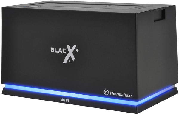 Для подключения к ПК док Thermaltake BlacX Urban Wi-Fi Docking Station оснащен интерфейсом USB 3.0