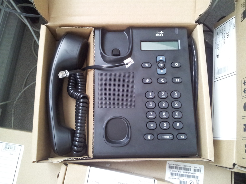 Дружим Cisco IP Phone CP 7925G (WiFi), Cisco IP Conference Station CP 7937G, CP 3905G и Unified IP Phone CP 7965 с Asterisk