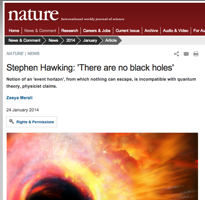 Эй, НАСА, а черные дыры таки существуют!