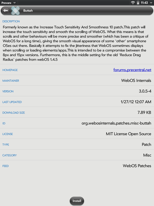 Экзотика. Обзор операционной системы WebOS 3.0.5