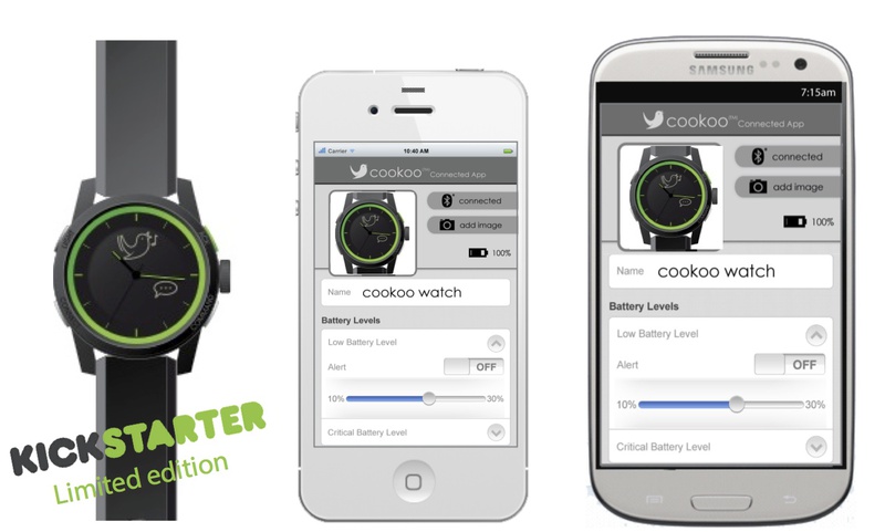 Электронные наручные часы cookoo™ собрали 122 000 $ из требуемых 150 000 $ на Kickstarter