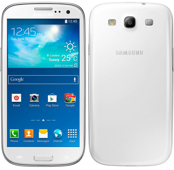 Смартфон Samsung Galaxy S III Neo предложен в Германии синем и белом вариантах по цене 270 евро