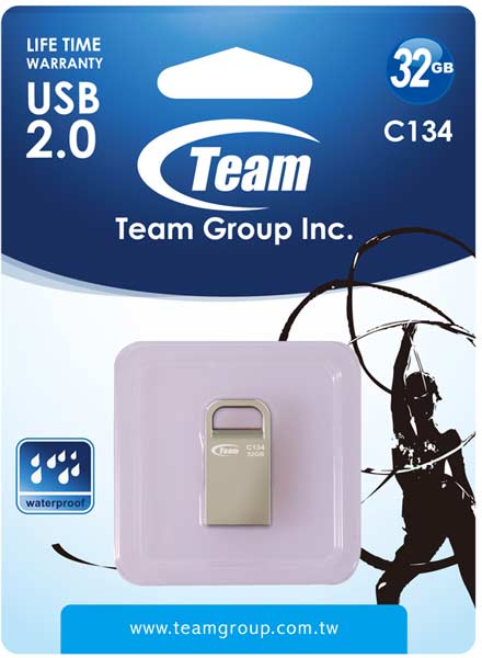 Накопители Team Group C134 выпускаются объемом 4, 8, 16 и 32 ГБ